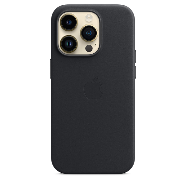 Apple leather case midnight 14 pro 2
