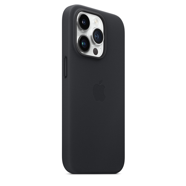 Apple leather case midnight 14 pro 5