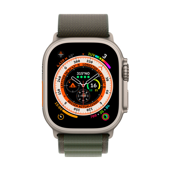 Apple watch ultra band alpine green 3