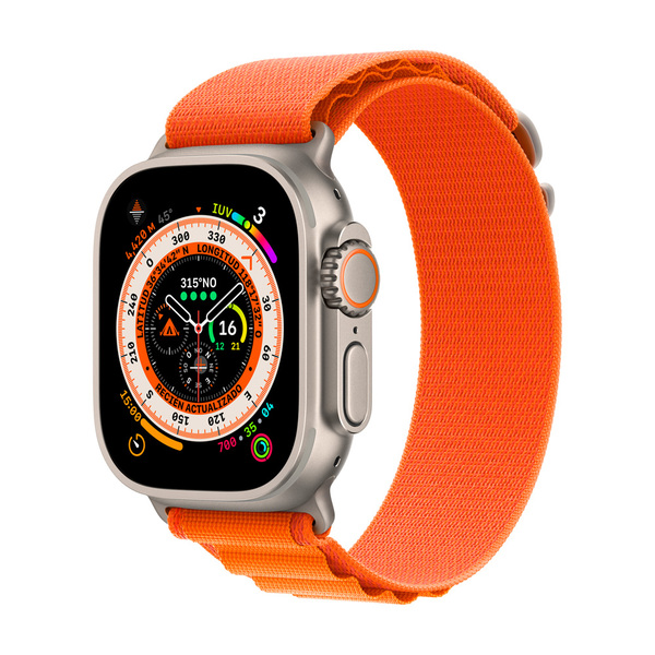 Apple watch ultra band alpine orange 2