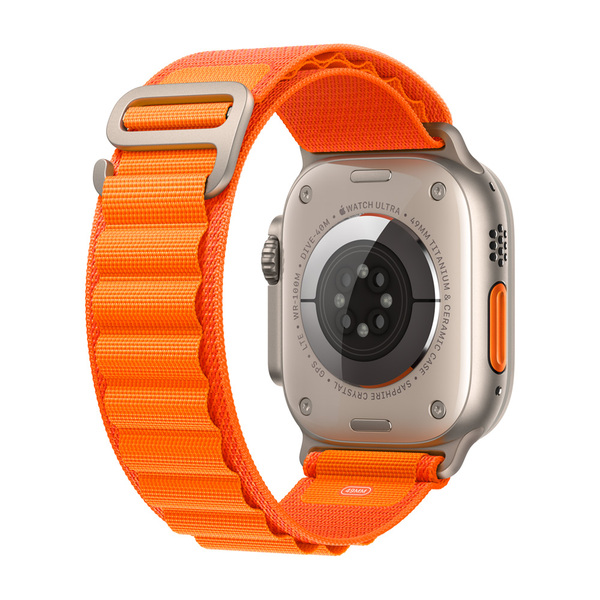 Apple watch ultra band alpine orange 4