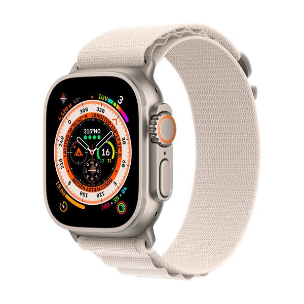Apple watch ultra band alpine starlight 2
