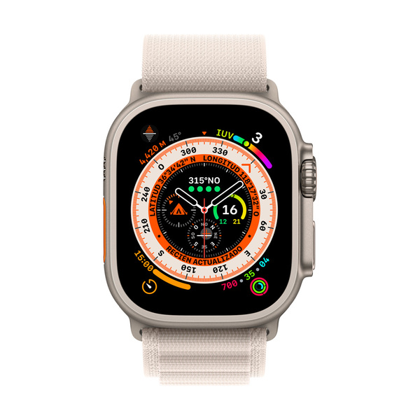 Apple watch ultra band alpine starlight 3