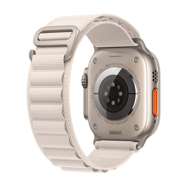 Apple watch ultra band alpine starlight 4