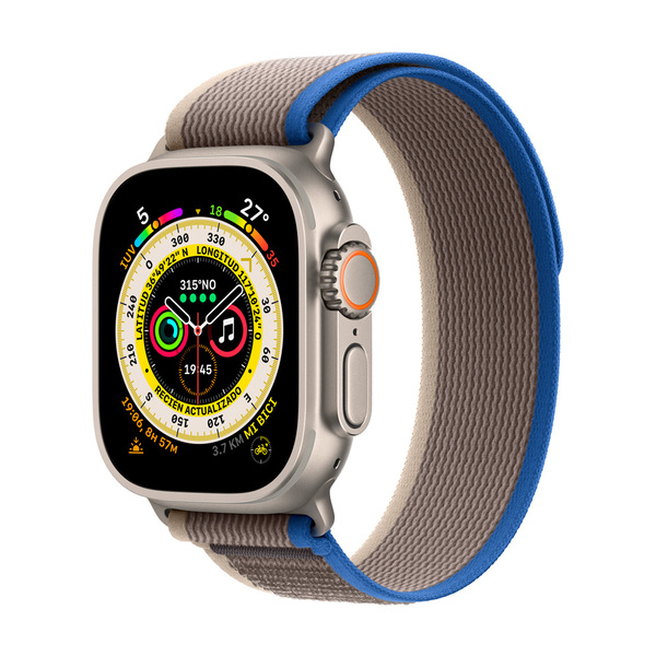 Apple watch ultra band trail blue gray 2