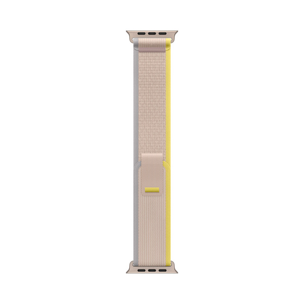 Apple watch ultra band trail yellow beige 1