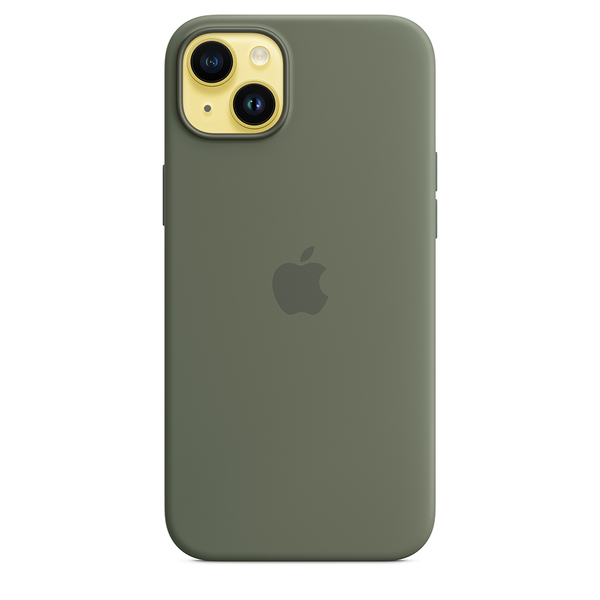 Apple silicone case olive 14 plus 3