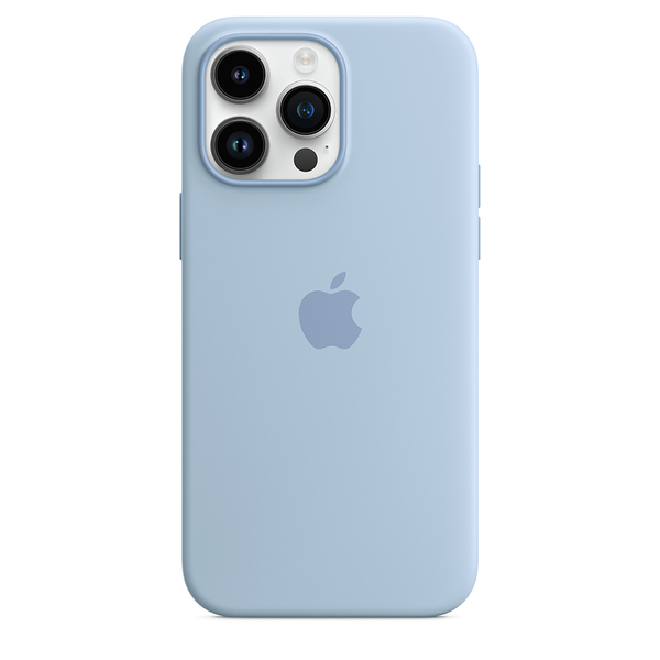 Apple silicone case sky 14 pro max 3