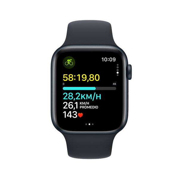 Apple watch se gps 44mm midnight aluminum midnight sport band 6