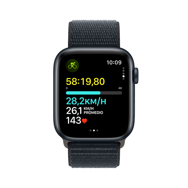 Apple watch se gps 44mm midnight aluminum midnight sport band 6