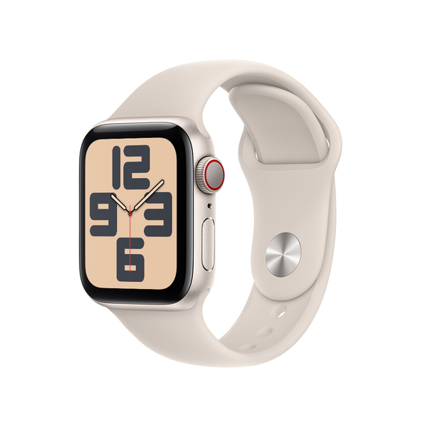 Apple watch se lte 40mm starlight aluminum starlight sport band 1