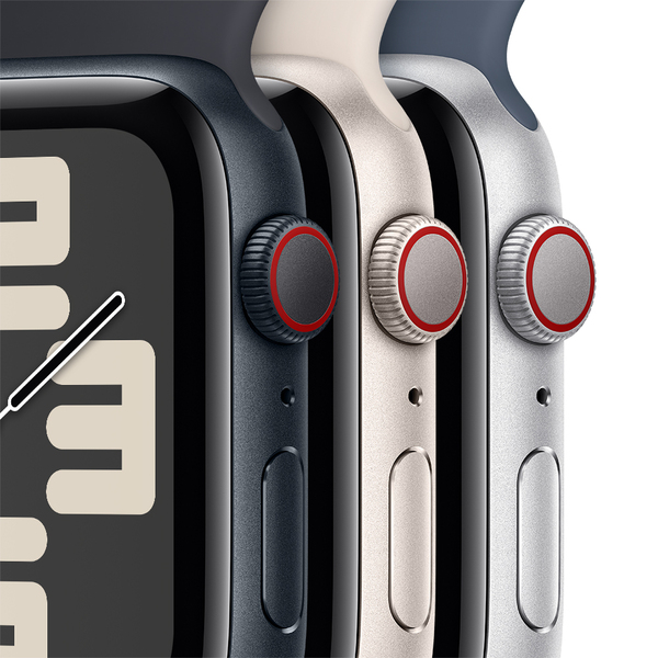 Apple watch se lte 44mm midnight aluminum midnight sport band 3