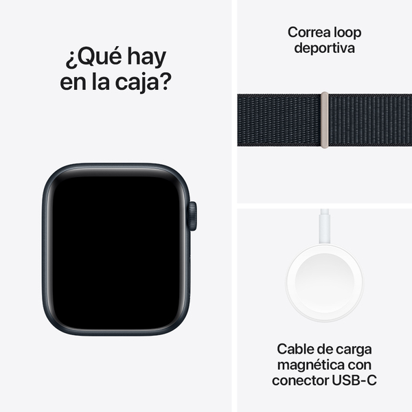 Apple watch se lte 44mm midnight aluminum midnight sport loop 8