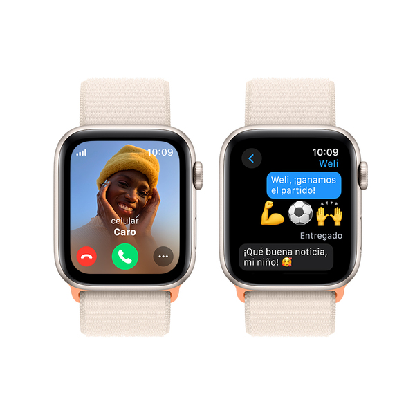Apple watch se lte 44mm starlight aluminum starlight sport loop 4
