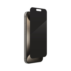 Lámina protectora de privacidad para iPhone 15 Pro ZAGG Glass Elite Privacy