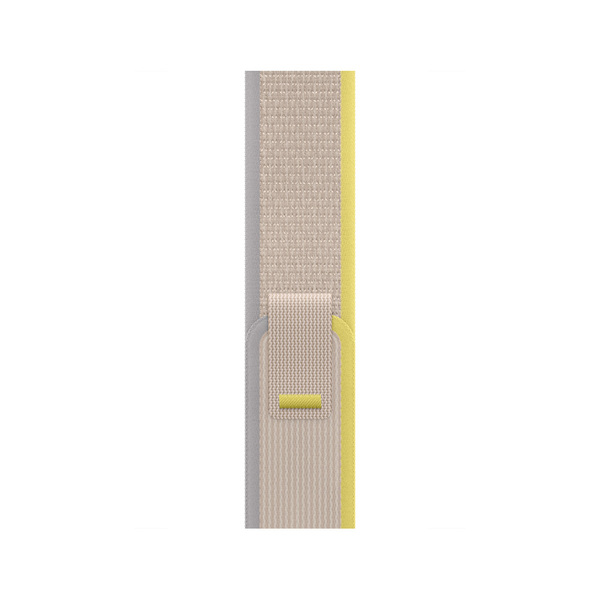 Apple watch ultra band trail yellow beige 0
