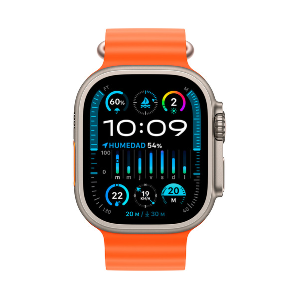 Apple watch ultra band ocean orange 3