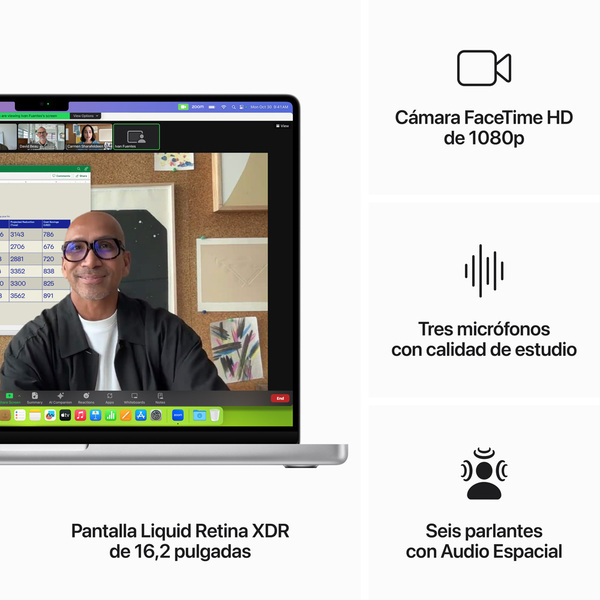 Macbook pro 16 in m3 pro max silver 5