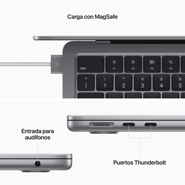 Apple macbook air 13 m2 silver space gray 7
