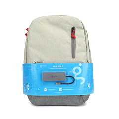 Mochila Gmode Ryggsäck + Hub USB-C de 5 puertos