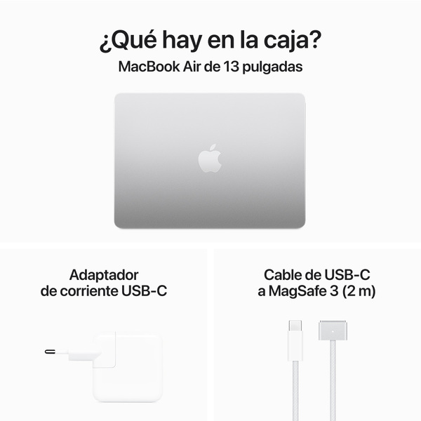 Apple macbook air 13 in m3 silver 9
