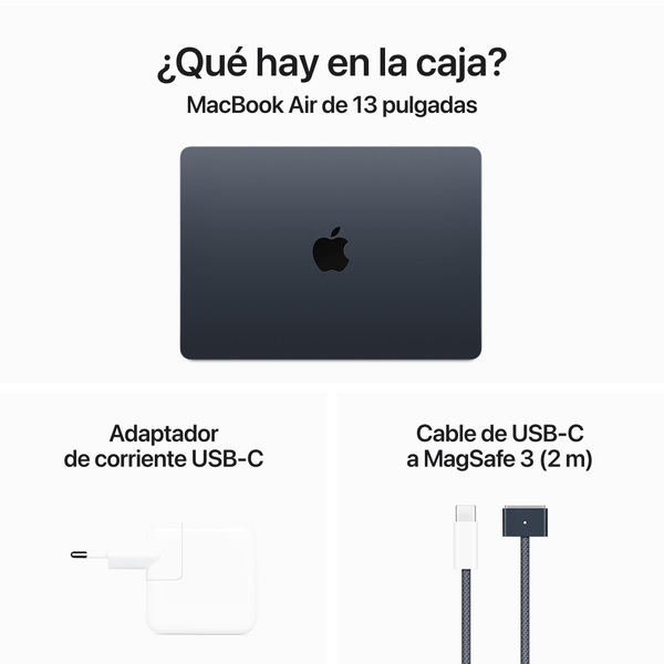 Apple macbook air 13 in m3 midnight 9