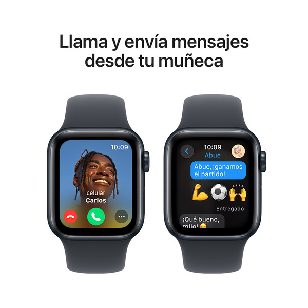 Apple watch se 40mm gps midnight aluminum sport band midnight 4