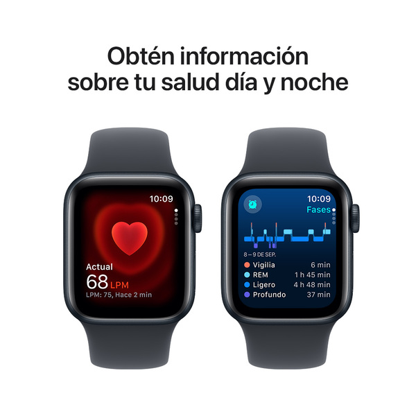 Apple watch se 40mm gps midnight aluminum sport band midnight 5