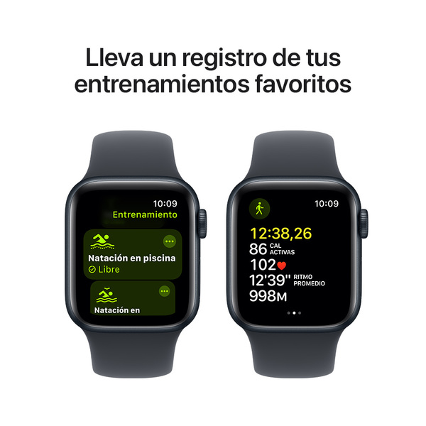Apple watch se 40mm gps midnight aluminum sport band midnight 6