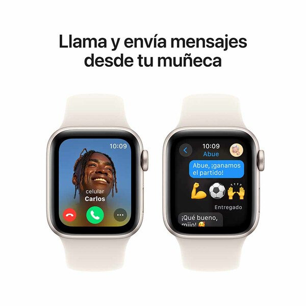 Apple watch se 40mm gps starlight aluminum sport band starlight 4