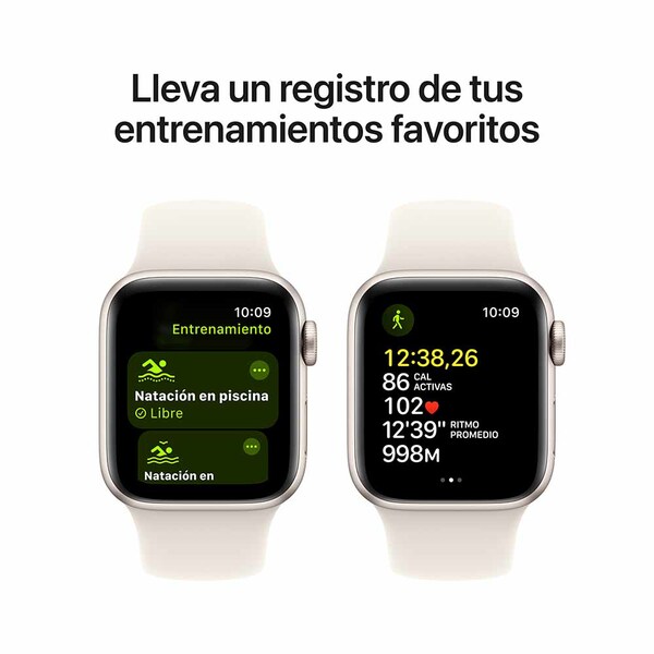 Apple watch se 40mm gps starlight aluminum sport band starlight 6