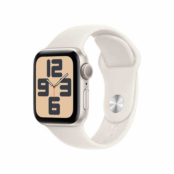Apple watch se 40mm gps starlight aluminum sport band starlight 1