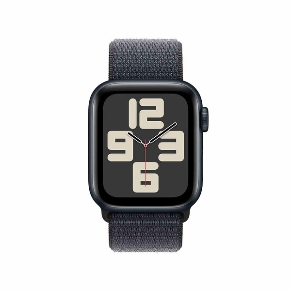 Apple watch se 40mm gps midnight aluminum sport loop ink 2
