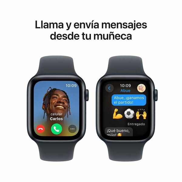 Apple watch se 44mm gps midnight aluminum sport band midnight 4
