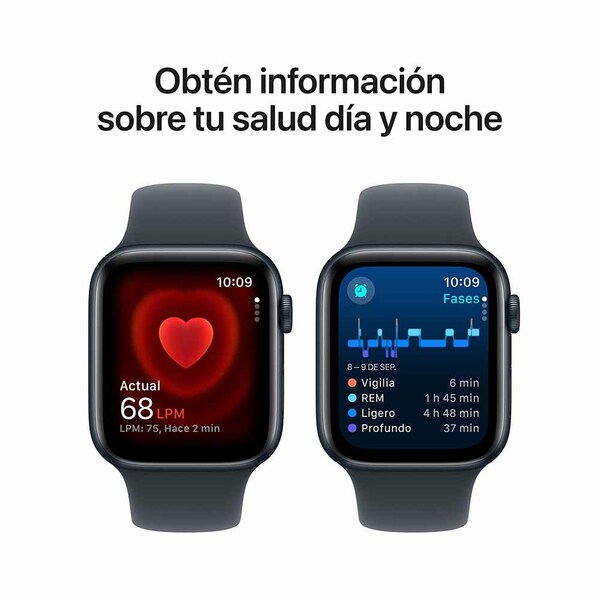 Apple watch se 44mm gps midnight aluminum sport band midnight 5