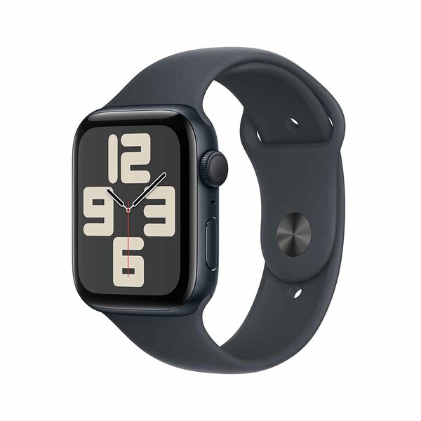 Apple watch se 44mm gps midnight aluminum sport band midnight 1