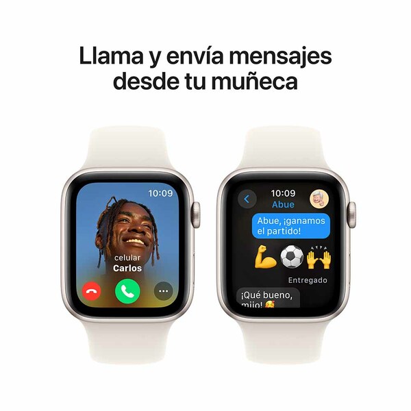 Apple watch se 44mm gps starlight aluminum sport band starlight 4