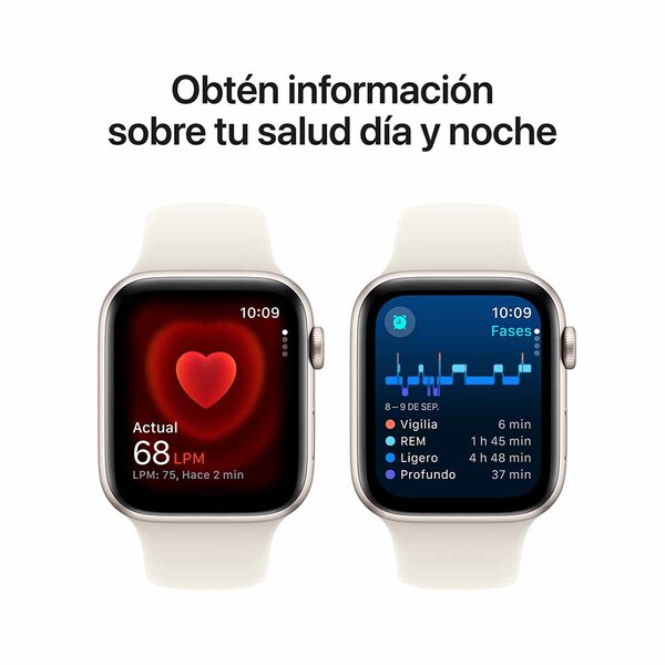 Apple watch se 44mm gps starlight aluminum sport band starlight 5