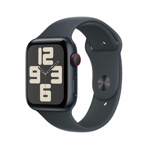 Apple watch se 44mm lte midnight aluminum sport band midnight 1