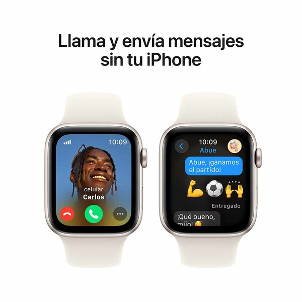 Apple watch se lte 44mm starlight aluminum starlight sport band 4