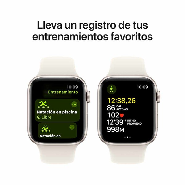 Apple watch se lte 44mm starlight aluminum starlight sport band 6