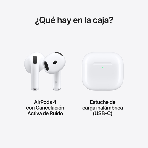 Apple airpods 4 with active noise cancellation 9