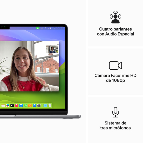 Apple macbook air 13 in m3 space gray 6