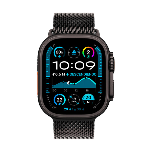 Apple titanium milanese black 3