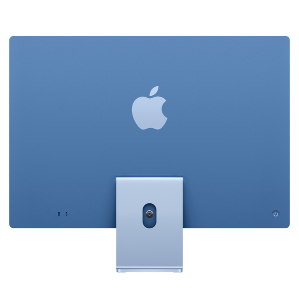 Apple imac m4 chip 2 port 24 in blue 2