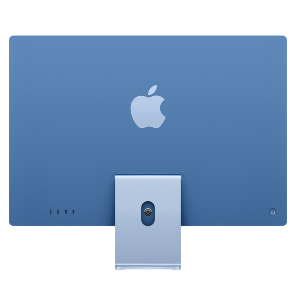 Apple imac m4 chip 4 port 24 in blue 2