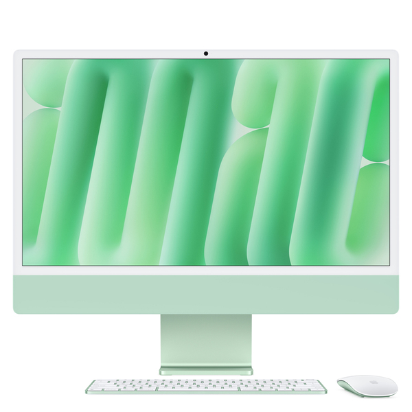 Apple imac m4 chip 4 port 24 in green 1