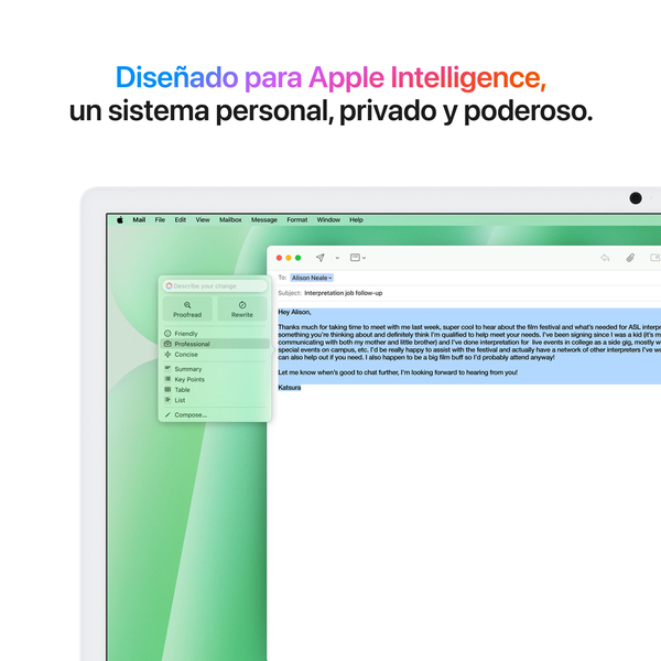 Apple imac m4 chip 4 port 24 in green 5