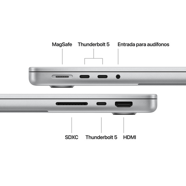 Apple macbook pro 14 inch m4 pro or max chip silver 7