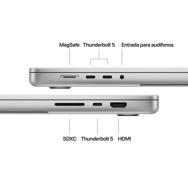 Apple macbook pro 16 inch m4 pro or max chip silver 7